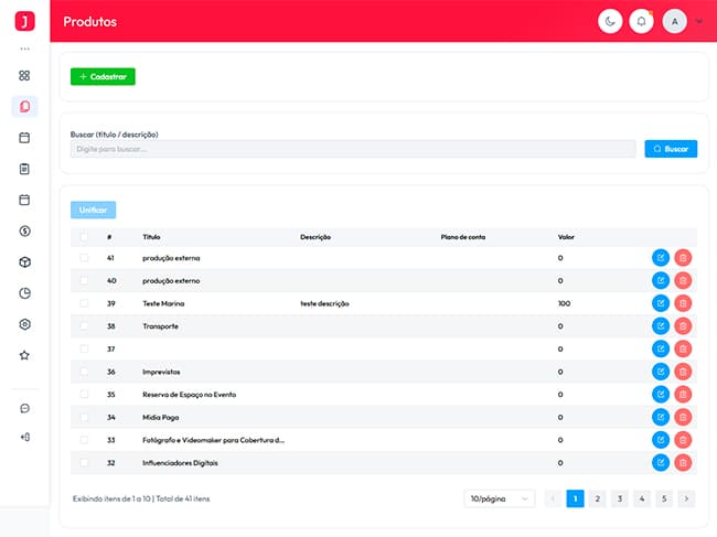 Cadastros e permissões no JobbLive - Imagem 2